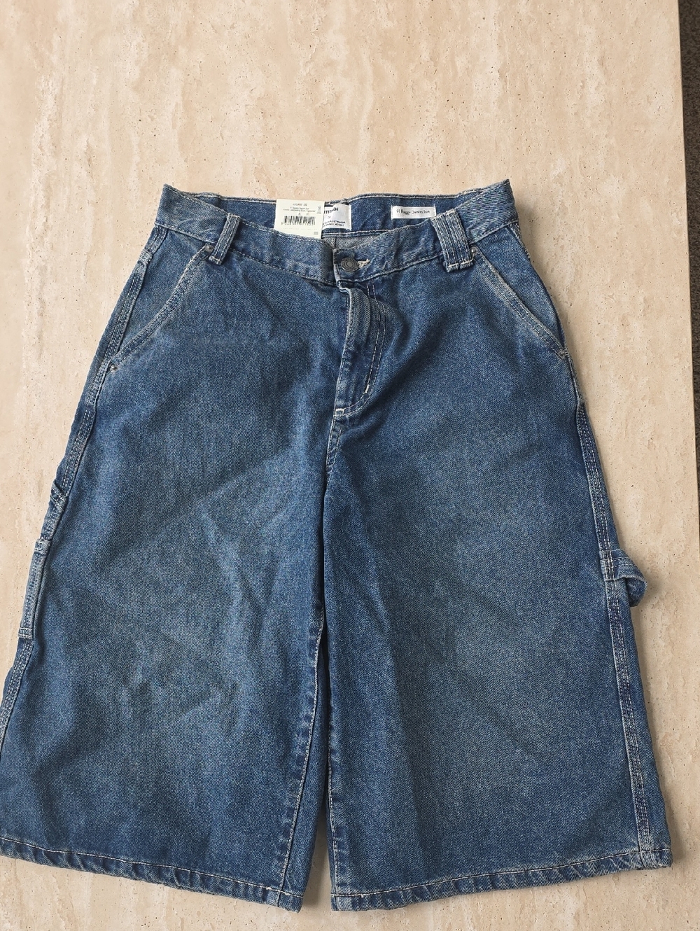 Cotton On Women's Blue Denim Bermuda Shorts